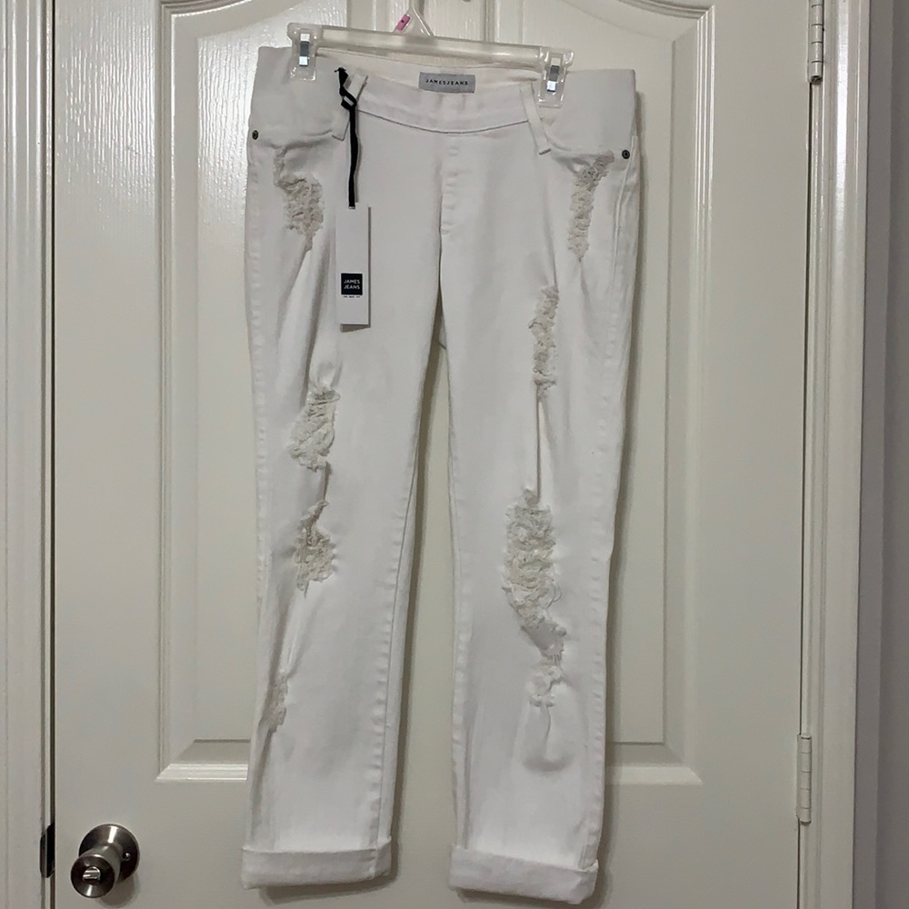 NEW - James Jeans white jeans